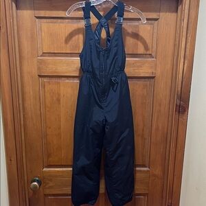 Chalet girls size 12 Black Snow Bib Overalls. Great condition.